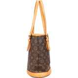 Louis Vuitton Monogram Canvas Bucket PM Shoulder Bag