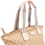 Gucci Monogram GG Canvas Tote Shoulder Bag