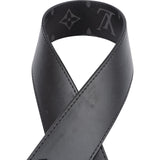 Louis Vuitton Monogram Eclipse Canvas Leather LV Initiales Reversible Belt (95/38) M9043