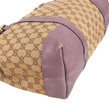 Gucci Monogram GG Canvas Interlocking GG Tote Shoulder Bag