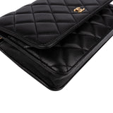 Chanel Quilted Lambskin CC Wallet On Chain Crossbody Bag