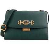 Gucci Grained Leather Zumi GG Small Crossbody Bag