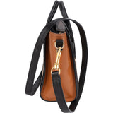 Céline Tricolor Leather Luggage Handbag