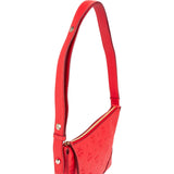 MCM Visetos Monogram Embossed Crossbody Bag