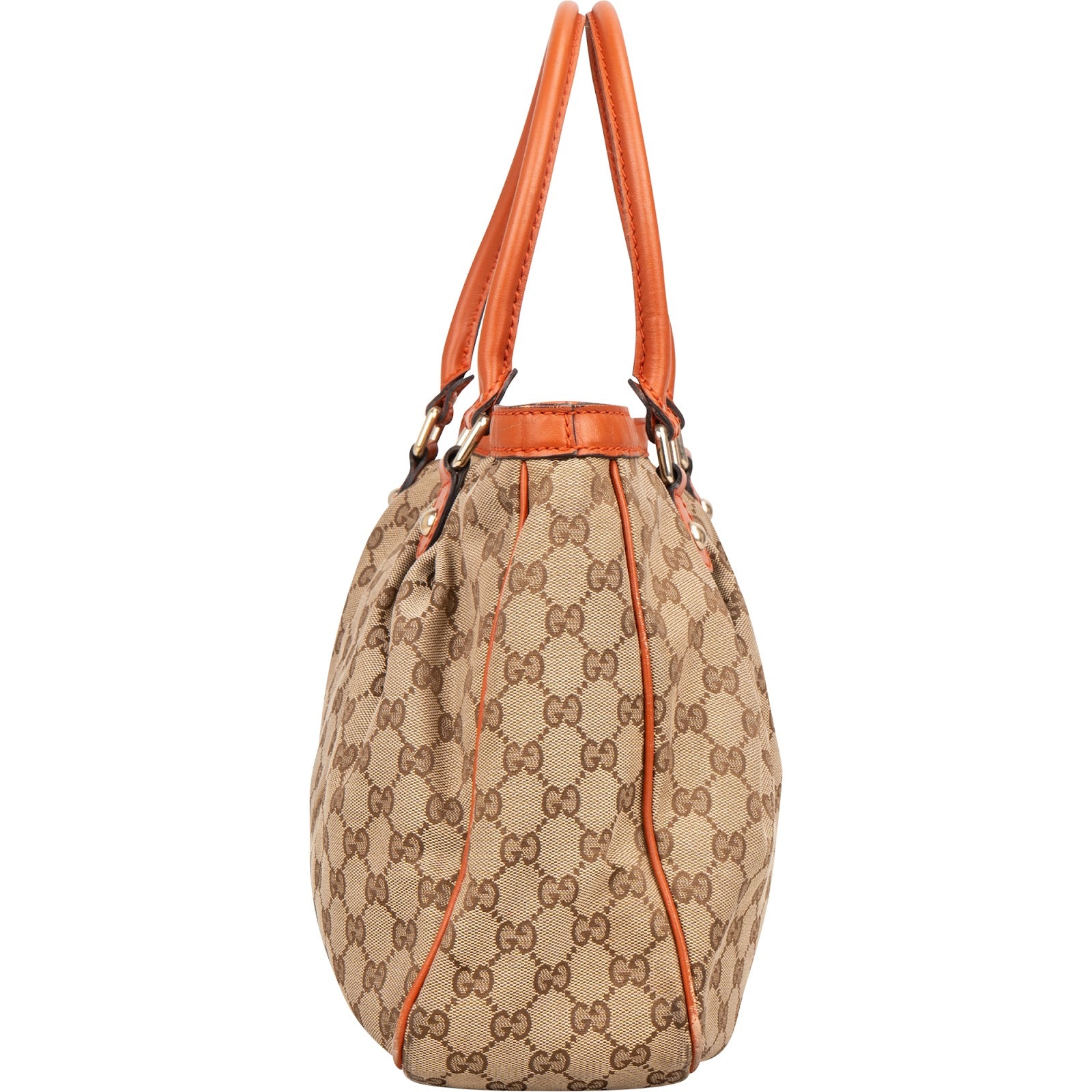 Gucci Monogram GG Sukey Handbag - vintageandkickz