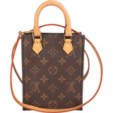 Louis Vuitton Monogram Canvas Petit Sac Plat Handbag
