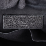 Balenciaga Balck Leather Classic Envelope Clutch