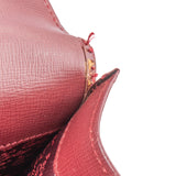 Cartier Bordeaux Leather Briefcase Porte Documents Handbag