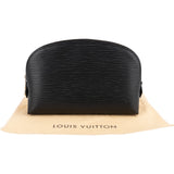 Louis Vuitton Noir Epi Leather Pochette Cosmétique PM Pouch