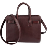 Saint Laurent Calfskin Leather Nano Sac De Jour Handbag