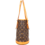 Louis Vuitton Monogram Canvas Bucket PM Shoulder Bag - vintageandkickz