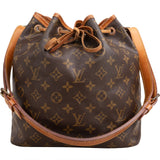 Louis Vuitton Monogram Canvas Sac Noé Petit Shoulder Bag