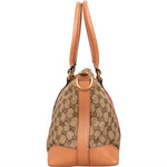 Gucci Monogram GG Sherry Line Web Handbag - vintageandkickz