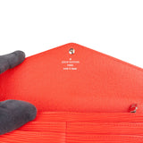 Louis Vuitton Red Epi Leather Sarah Wallet