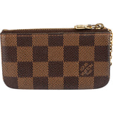 Louis Vuitton Monogram Damier Ebene Cles Key Pouch Wallet