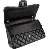 Chanel Quilted Lambskin Jumbo Double Flap Crossbody Bag