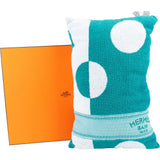 Hermès Yachting Polka Dot Beach Pillow Kissen