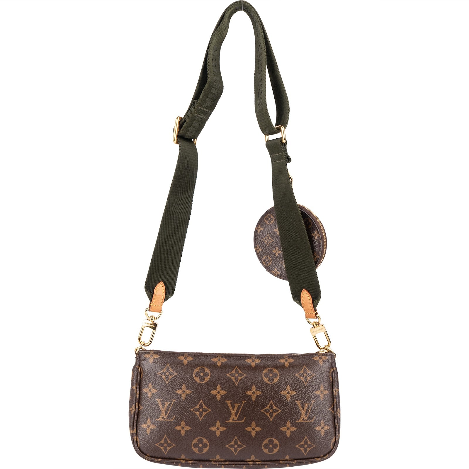 Louis Vuitton Monogram Canvas Multi Pochette Accessoires Crossbody Bag - vintageandkickz