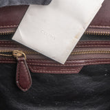 Céline Bicolor Suede & Leather Large Luggage Handbag