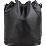 Louis Vuitton Noir Epi Leather Sac Noé Grande Shoulder Bag