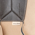 Polène Grained Leather Cyme Tote Handbag - vintageandkickz