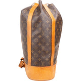 Louis Vuitton Monogram Canvas Randonnee GM Backpack Shoulder Bag