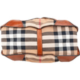 Burberry Nova-Check Monogram Belt Knight Handbag