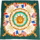 Hermès Liberté, Égalité, Fraternité Silk 90 Scarf Tuch
