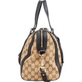 Gucci Monogram GG Canvas Boston Handbag