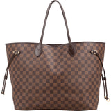 Louis Vuitton Monogram Damier Ebene Neverfull GM Shoulder Bag