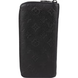 Louis Vuitton Leather Monogram Empreinte Zippy Vertical Wallet
