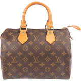 Louis Vuitton Monogram Canvas Speedy 25 Handbag