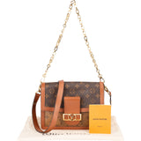 Louis Vuitton Monogram Reverse Canvas Dauphine MM Crossbody Bag