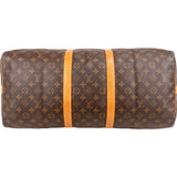 Louis Vuitton Monogram Canvas Keepall 55 Bandoulière Travel Bag