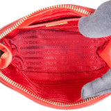 Prada Saffiano Leather Mini Promenade Crossbody Handbag