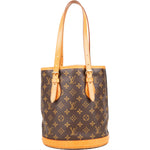Louis Vuitton Monogram Canvas Bucket PM Shoulder Bag - vintageandkickz