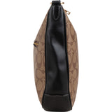 Coach Monogram Signature Canvas Ellie File Crossbody Bag