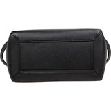 Celine Black Grained Calfskin Belt Handbag