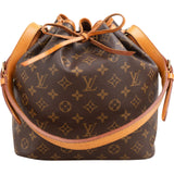 Louis Vuitton Monogram Canvas Sac Noé Petit Shoulder Bag