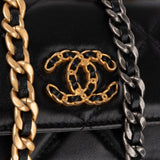 Chanel 19 Quilted Lambskin Wallet on Chain WOC Crossbody Bag