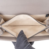 Gucci Grey Leather Crystal Dionysus Shoulder Bag