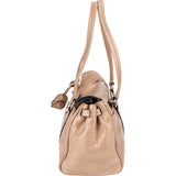 Miu Miu Vitello Lux Leather Satchel Shoulder Bag