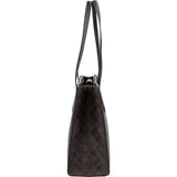 Coach Monogram Canvas Zip Shoulder Bag