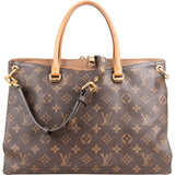 Louis Vuitton Monogram Canvas Pallas MM Handbag
