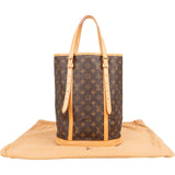 Louis Vuitton Monogram Canvas Bucket GM Shoulder Bag