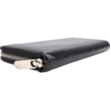 Louis Vuitton Noir Epi Leather Zippy Wallet