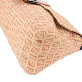 Fendi Monogram FF Zucca Mamma Baguette Shoulder Bag