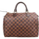 Louis Vuitton Monogram Damier Ebene Canvas Speedy 30 Handbag