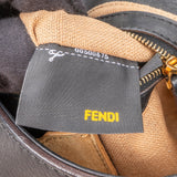 Fendi Vitello Leather Baguette Shoulder Bag