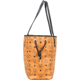 MCM Monogram Visetos Liz Shopper Tote Shoulder Bag